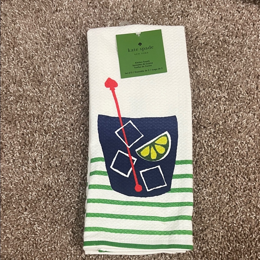 Kate Spade set of 2 Kitchen Towels